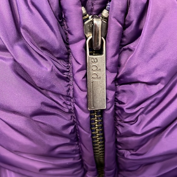 ADD DOWN purple puffer jacket - Picture 3 of 12